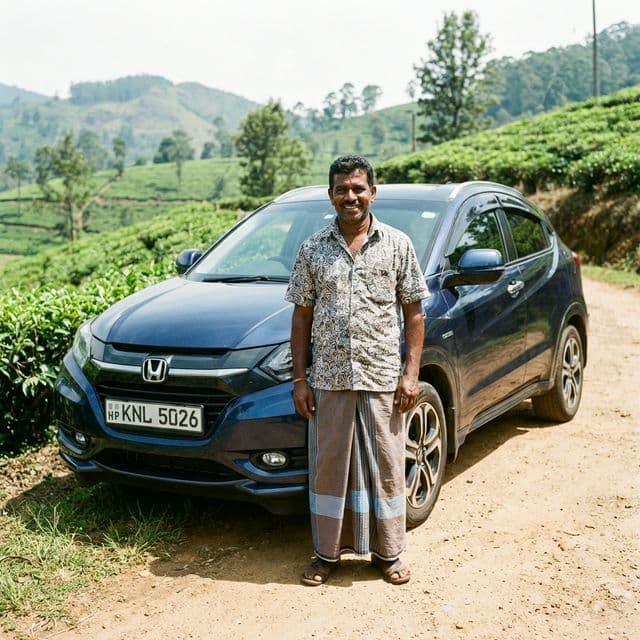 Ruwan with Honda Vezel